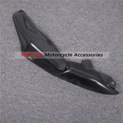 For Kawasaki ZX-10R ZX10R 2016-2019 2020+ Full Carbon Fiber Motorcycle Accessories Exhaust Pipe Heat Shield Cover