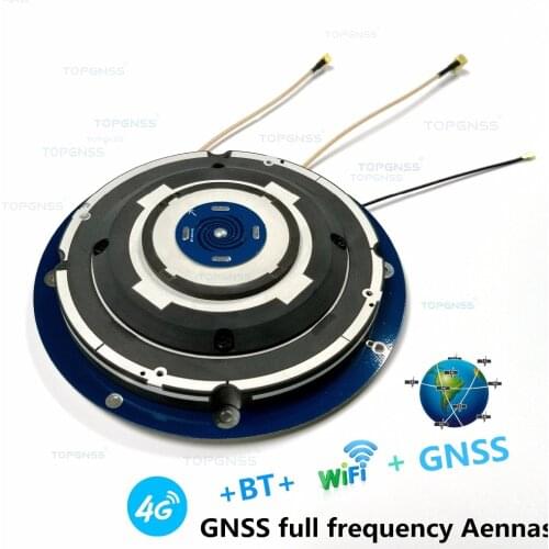 GPS/Glonass/Beidou/Galileo /4G/WIFI/BT/antenna,GNSS antenna,High-Precision survey RTK full frequency GNSS GPS receiver antenna