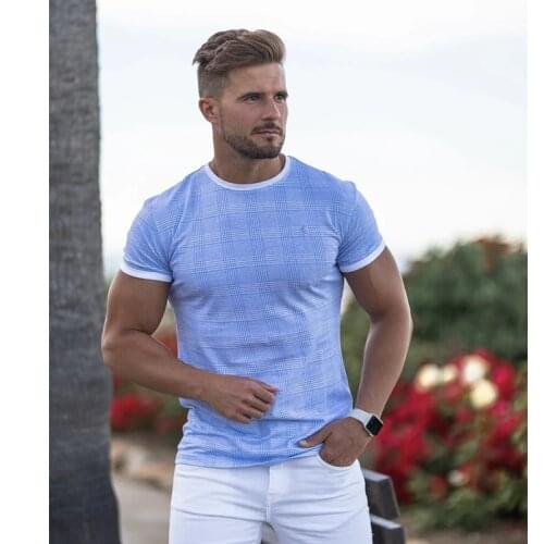 GYMCUCGV Mens Summer T-shirts