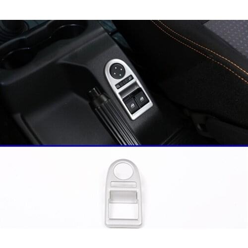 For LADA NIVA ABS Chrome Window Lift Button Frame Trim Car Accessories