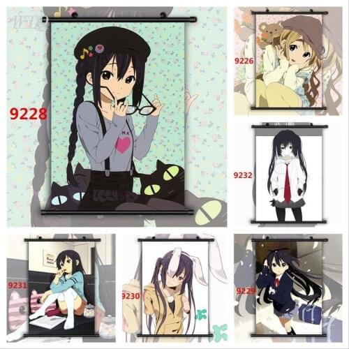 K-on! Yui Azusa Mio Ritsu Tsumugi Wall Poster Anime Posters Canvas Painting Wall Decor Wall Art Picture Room Decor Home Decor