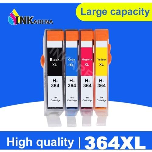 INKARENA 364 XL Compatible Ink Cartridge Replacement for HP 364 XL Deskjet 3070A Photosmart 5510 5515 5520 7520 B109a 6510 7510