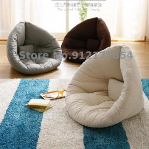 Creative lazy sofa tatami sofa chair girl cute bedroom bedside small sofa single bay window sofa