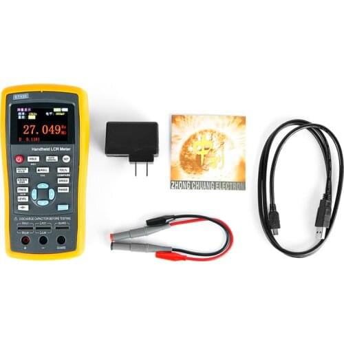 ET430 100~240V Multifunction Handheld Digital Resistance Inductance Capacitance Meter Tester