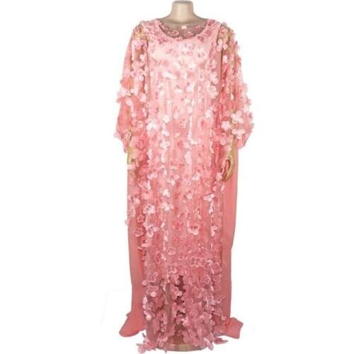 2021 Autumn Super Size New African Womens Dashiki Fashion Loose Embroidery Long Dress African Dress For Women African Clothes