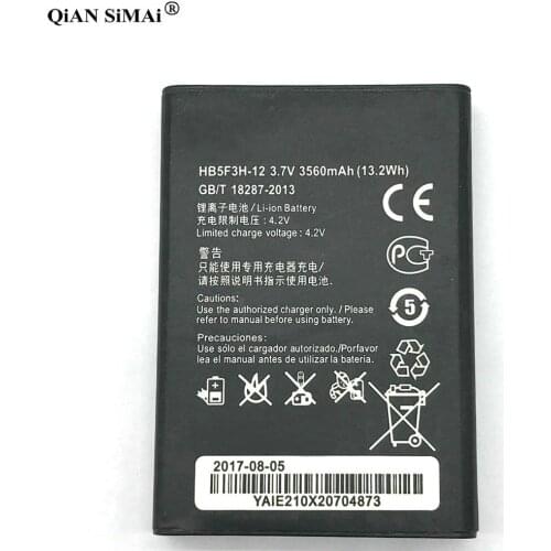 New High Quality HB5F3H 3560mAh battery For Huawei E5372T E5775 4G LTE FDD Cat 4 WIFI Router HB5F3H-12 + Tracking code