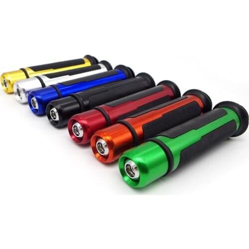 Motorcycle Handle Grips Ends Racing handlebar CNC 22mm 7/8" For Honda vfr800 cb650f rebel 250 goldwing 1800 hornet 600 vfr 750