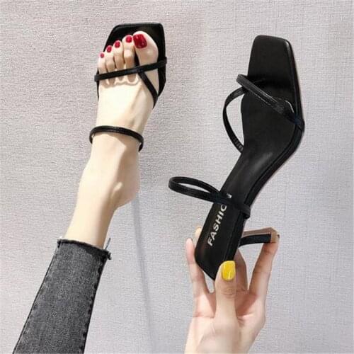 Women Slides Summer Outdoor Fashion Strange Heels Slippers Sexy Open Toe Gladiator Sandals Ladies Dress Shoes Size 34-39