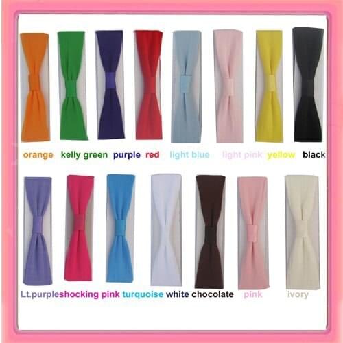1.5'' nylon headbands hair bands children headbands 36pcs/bag free shipping
