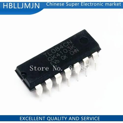 10PCS TL084CN TL084 DIP-14
