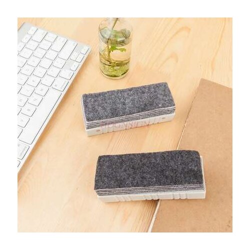 2pcs Whiteboard eraser with magnet plate eraser magnetic blackboard eraser whiteboard eraser multilayer tearable whiteboard