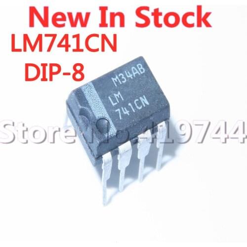 5PCS/LOT LM741CN LM741 DIP-8 operational amplifier chip In Stock New Original