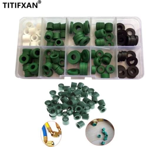 90Pcs 10 Size Car Air Conditioning Refrigerant Table Pipe Rubber Ring Seal Gasket With Box Repair Kit O-Ring Parts