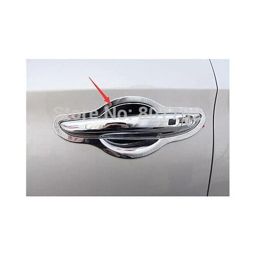 ABS Chrome Side Door Handle Bowl Cover Trim 8pcs For Hyundai Sonata (LF) 2015 2016 2017