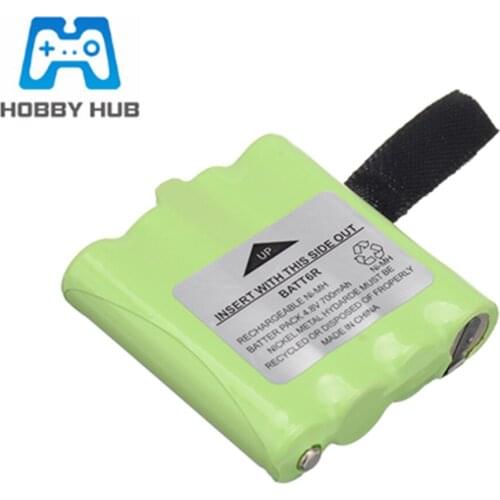 4.8V 700mAh Rechargeable 2 Way Radio Battery for Midland BATT6R NI-MH Replacement Battery for LXT535 LXT326 LXT560 LXT500