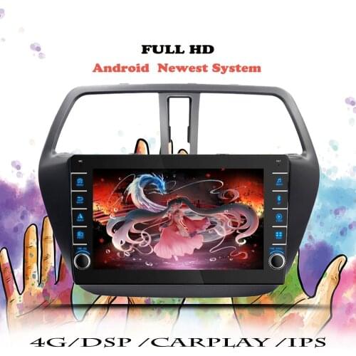 Car Radio Multimedia Video Player For Suzuki SX4 2 S-Cross 2012 2013 2014 2015 2016 Android 10 Navigation GPS 2 din DVD Cassette