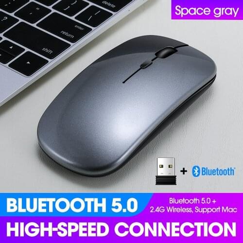 Wireless Mouse Bluetooth RGB Mouse Rechargeable Computer Mause Silent Ergonomic LED Mice USB optical Backlit Mouse for laptop PC