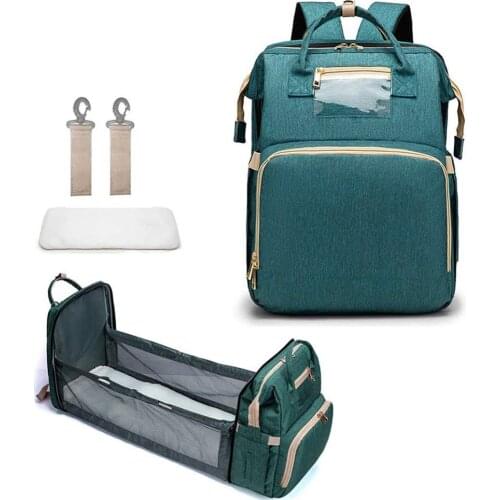 Large Capacity Mummy Bag Nappy Backpack Bag Mommy Baby Multi-function Waterproof USB Outdoor Travel Diaper Bags for Baby Care