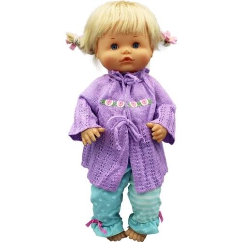 Purple Suit Clothes Fit 42 cm Nenuco Doll Nenuco y su Hermanita Doll Accessories
