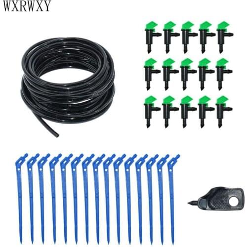Drip irrigation for greenhouse 1/4" 1-way drip arrow 4/7 8L 16L emitter irrigation system Threaded connection hose 1set