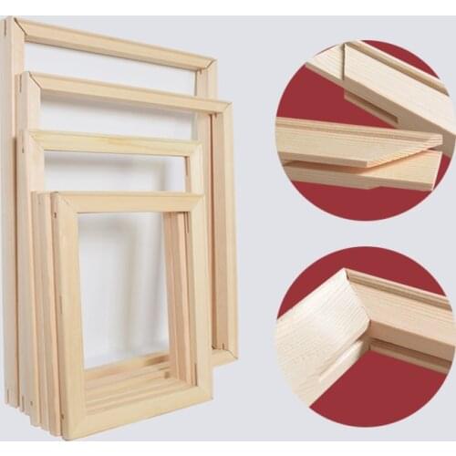 Combined wooden frame for canvas oil painting DIY custom frame big size picture inner frame without the painting just the frame