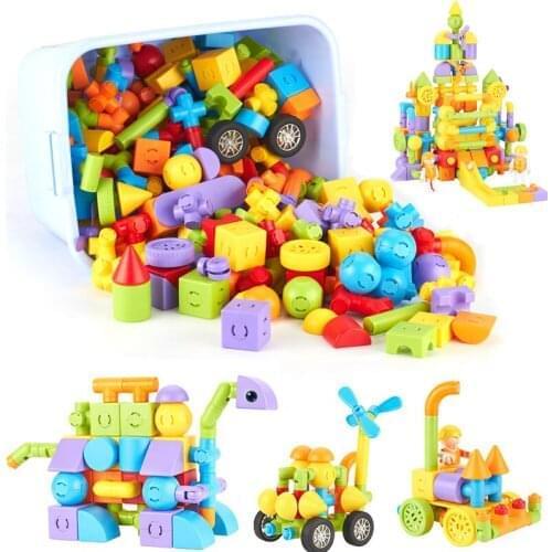 Mini Magnetic Designer Square Race Run Construction Set Model & Building Toys For Children Magnet Blocks Kids Educational Gifts