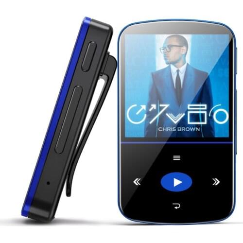 BENJIE M9 32GB Bluetooth MP3 Player Music Player Touch Screen Player with FM Radio Voice Record Mini Clip Walkman For Sport