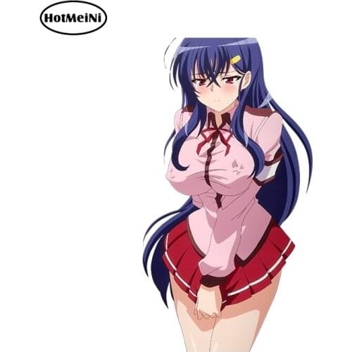 HotMeiNi Automobile Motorcycle Decal Beautiful Sexy Woman In Bikini Decorative Wall Stickers Cartoon Car Sticker Graphical