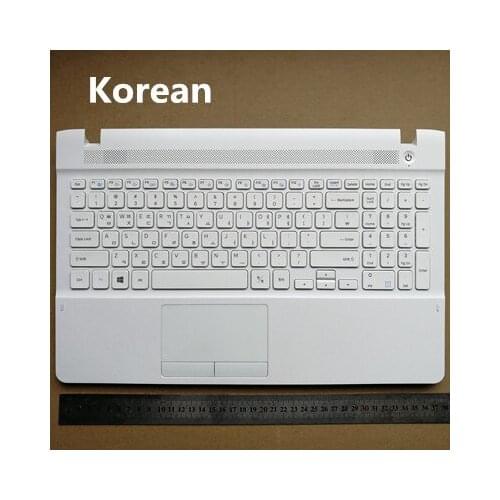 US/Korean/arab/Italy/Swiss /Turkey New laptop keyboard with touchpad palmrest for samsung NP270E5U 270E5J 270E5R 270E5G