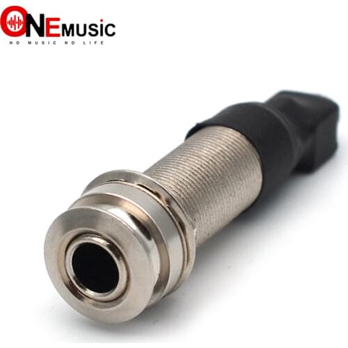 Passive Guitar EQ Piezo Pickup Under Saddle Output End Pin Jack Silver