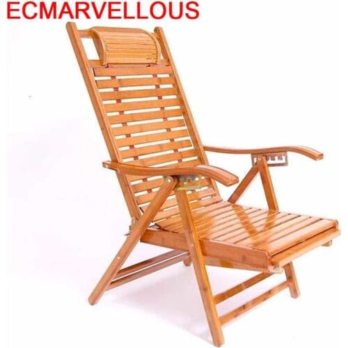 Relax Chair Divano Bamboo Cama Plegable Sillones Moderno Para Sala Fauteuil Salon Sillon Reclinable Folding Bed Chaise Lounge
