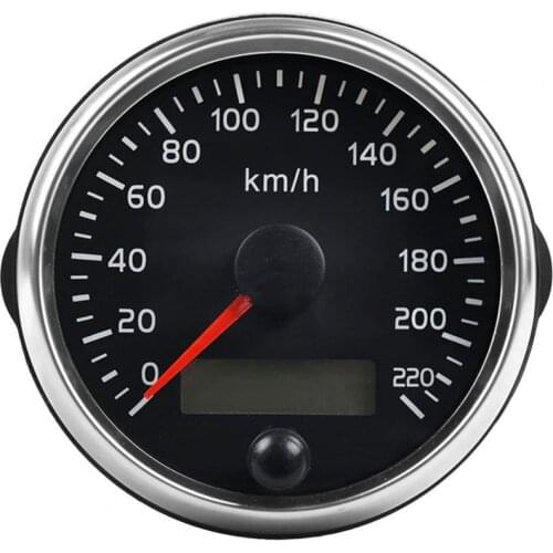 Speedometer Automatic Calibration Rust-proof 2 In 1 ABS Universal 85mm Speedometer for Outdoor 12/24(v) 2 Inch Car Accessories