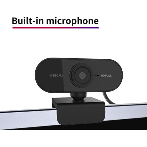 1080P Hd Webcam Web Camera with Microphone Rotatable USB Cameras For Live Broadcast Video Calling Conference Work Camara Web Cam