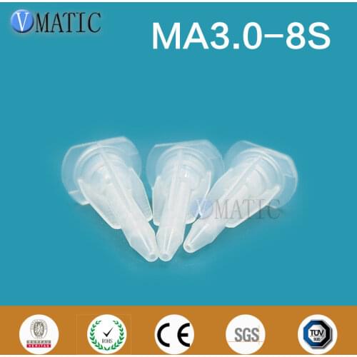 High Quality Resin Static Mixer MA3.0-07S Mixing Nozzle For Duo Pack Epoxies