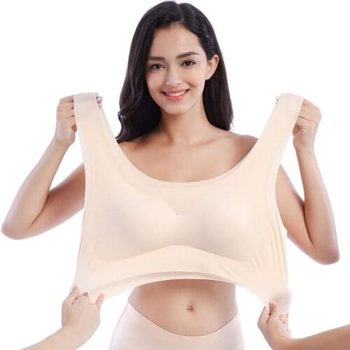 Plus Size Bras For Woman Push Up Seamless Bra Sexy One Piece Lingeries Underwear Womens Bralette Ultra-thin Brassiere Femme Bra