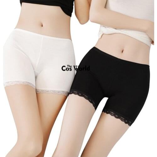 Womens Summer Soft Bloomers Underwear Leggings Safe Shorts Safety Pants For JK School Uniform Cosplay Costumes