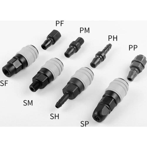 C Type Quick Connector 1PC NEW Type Pneumatic Fittings Air Compressor Hose Quick Coupler Plug Socket Connector