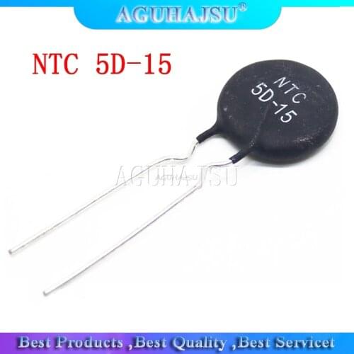10pcs Thermistor Resistor NTC 5D-15 5D15 Thermal Resistor
