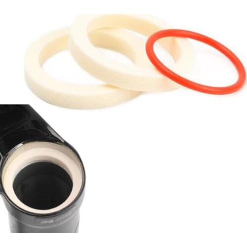 2PCS Bicycle Fork Sponge Ring Oil Sealed Foam For Bike Suspension Fork Sponges