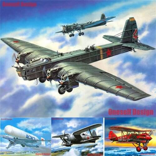 2019 5d diamond mosaic sale aircraft 5d diamond embroidery full square/round aeroplane 5d diamond painting full set wall sticker