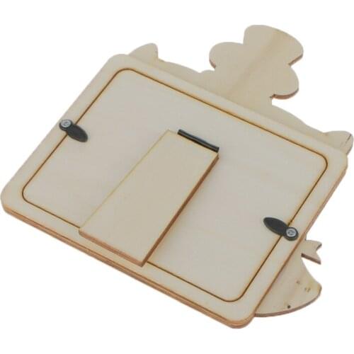 3xVintage Photo Booth Prop Frame Background Wedding Christmas Home Decor Snowman