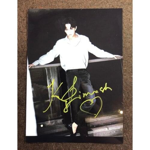 Dimash Kudaibergen autographed signed photo 5*7 inches authentic freeshipping 69E02
