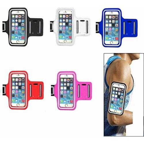 Besegad Sports fitness Brassard Carrying Armband Hand Case Holder for Smartphone iPhone 8 7 6 S 6S iphone6 iphone6s 4.7 Inch