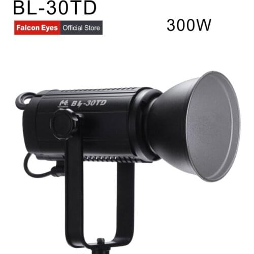 Falcon Eyes LED Studio Video Fill Light 300W Bi-color 3000K-8000K Portable For Movie/Film/Interview Fotografia Lighting BL-30TD