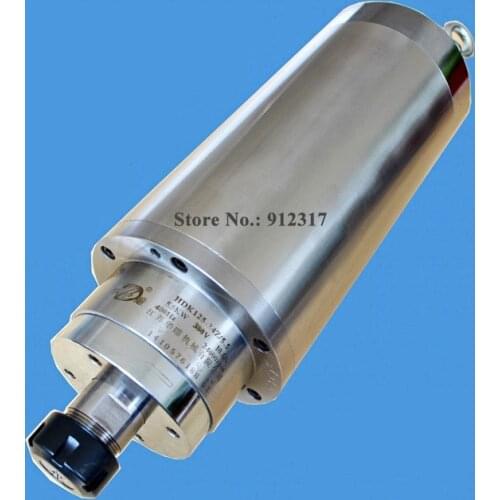 Huadiao 5.5kw stone cnc router spindle motor 24000rpm 380V constant torque engraving spindle 5500w