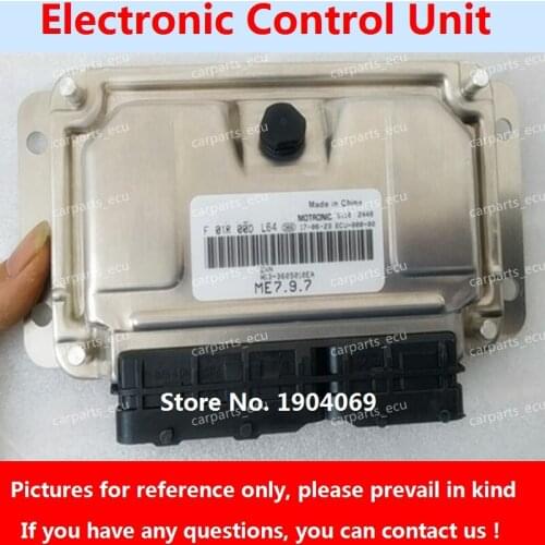 Engine Computer Board F01R00DL64 H13-3605010EA F01RB0DL64 M7.9.7 ECU F01R00DP95 A21-3605010CL F01RB0DP95 For Chery Car