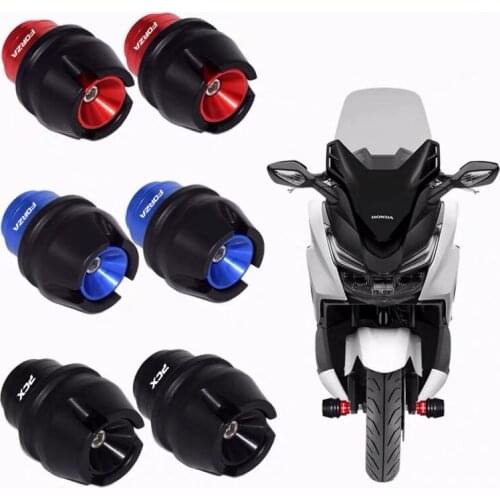 Motorcycle Accessorie Front Fork Wheel Fall Protection Frame Slider Anti Crash Protector for HONDA PCX 125 150 FORZA 125 300 250