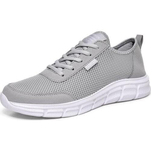 Large Size 45 46 Mens Shoes Net Shoes Sports Shoes Breathable Lightweight Casual 2021 Summer New Style