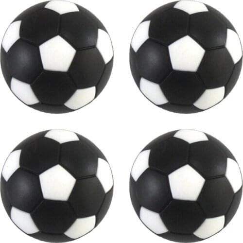 4Pcs/Pack Foosball Table Balls Table Soccer Balls for Foosball Tabletop Game Foosball Accessory Replacements Multicolor