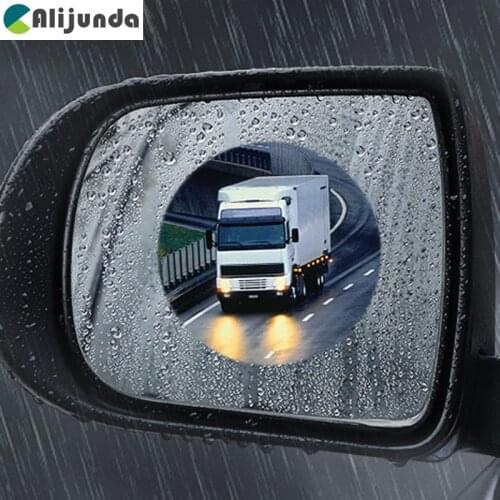 2018 New Car Rear View Mirror Waterproof Membrane Anti-fog Film Sticker for Mitsubishi ASX/Outlander/Lancer Evolution/Pajero